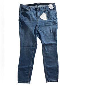 Calvin Klein Jeans Women's Medium Blue High Rise Skinny Jeans sz 20W